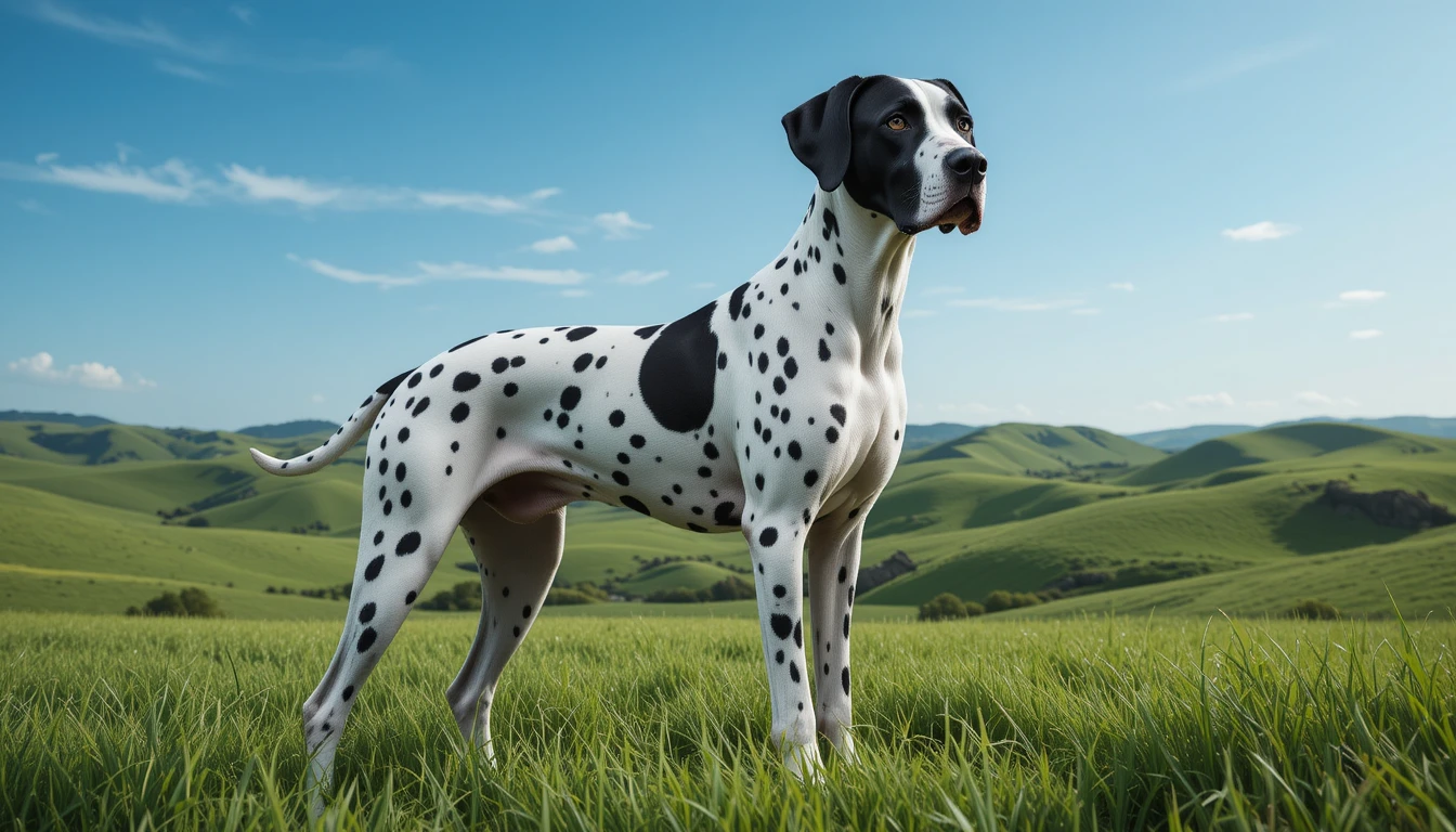 Black and White Dog
